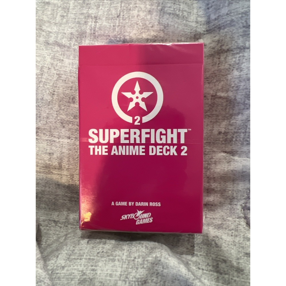 Superfight The Anime Deck 2 Skybound Games Sealed In Package New! Darin Ross‎